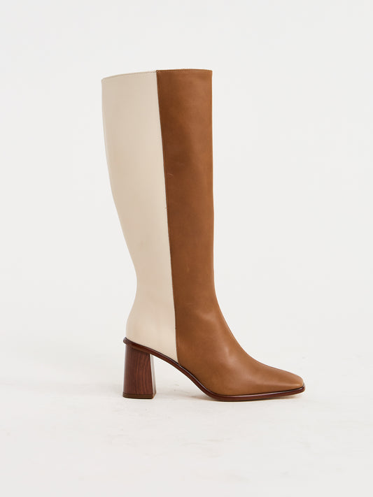 Alohas East Boots in Camel Cream