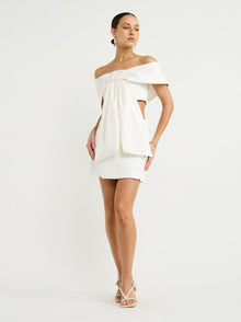By Johnny Milano Mini Skirt in Ivory