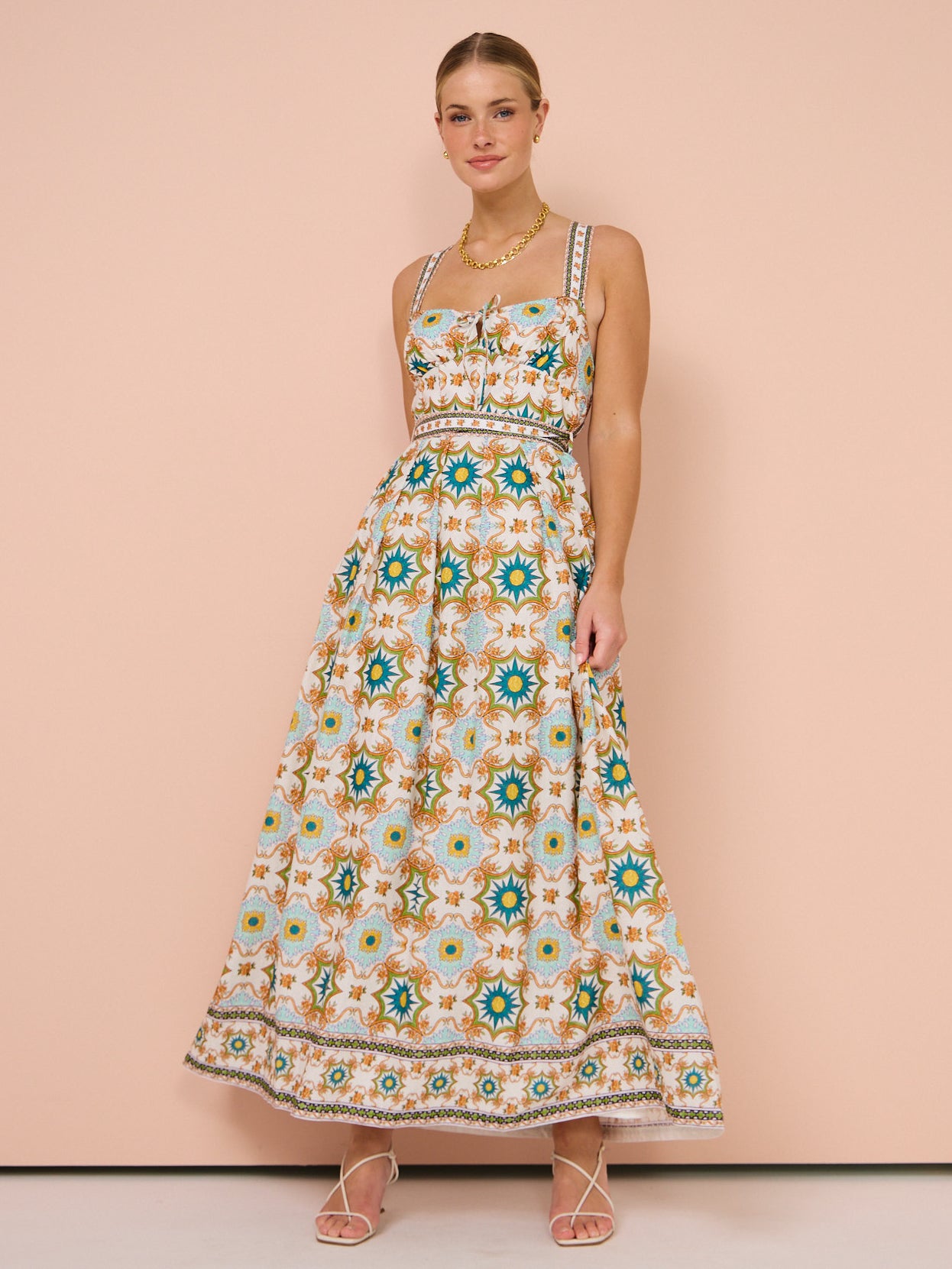Hansen & Gretel Tulsa Dress in Mosaic – Coco & Lola