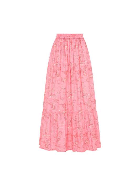 Palm Noosa Audrey Skirt in Pink Provence