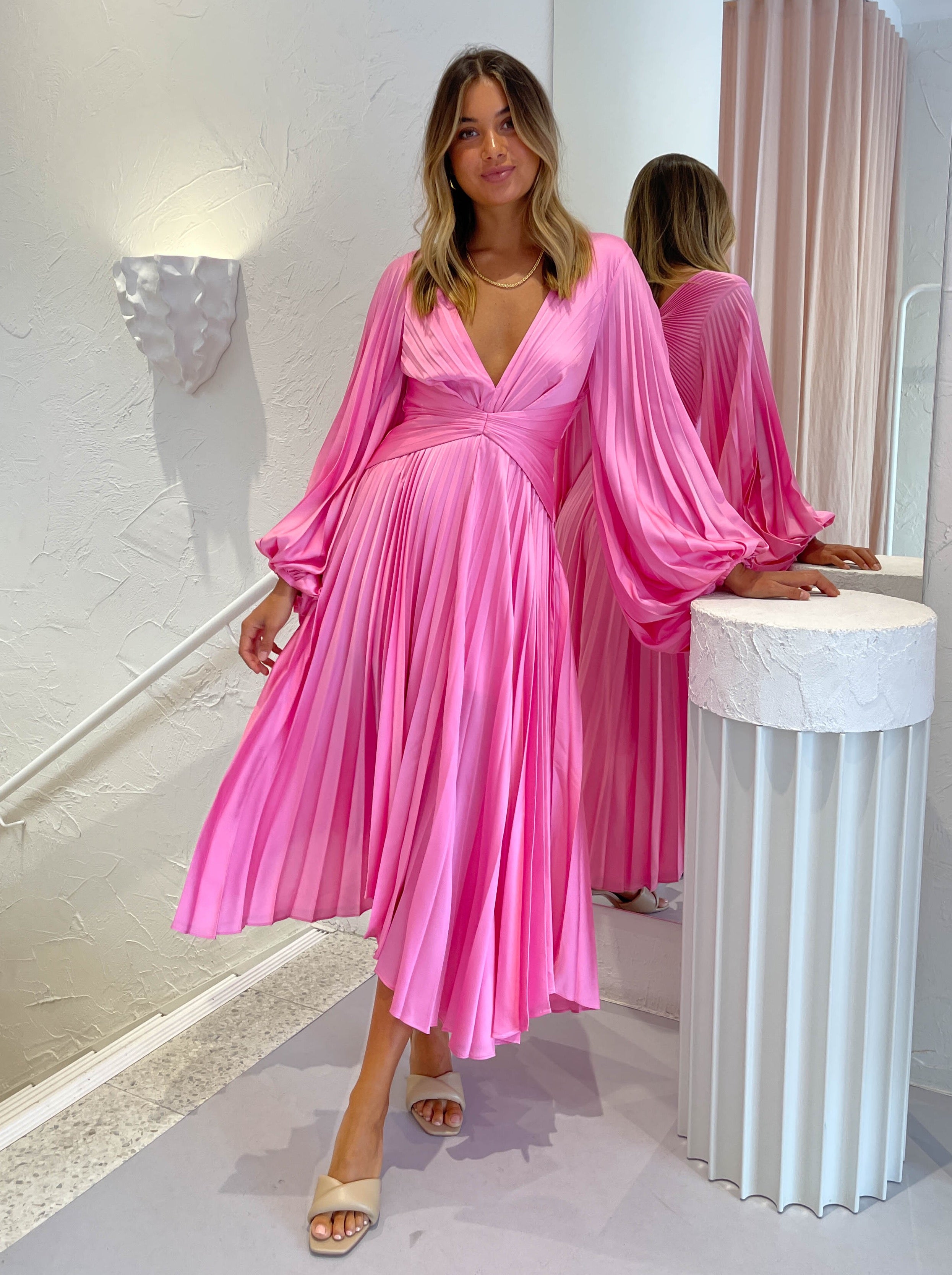 Acela Dress - Pink