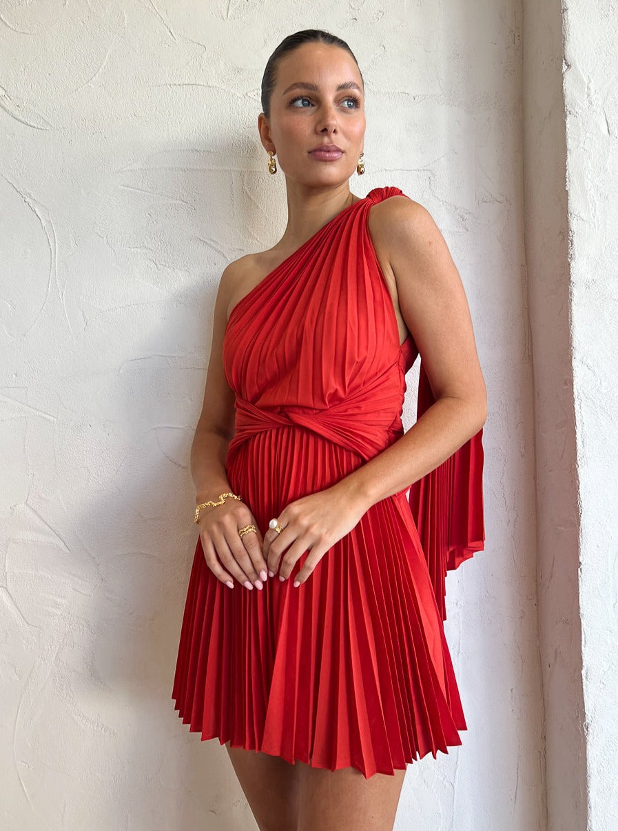 Acler Luton Dress in Scarlet – Coco & Lola