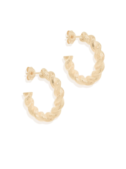 By Charlotte Divine Fate Large Hoops in Gold
