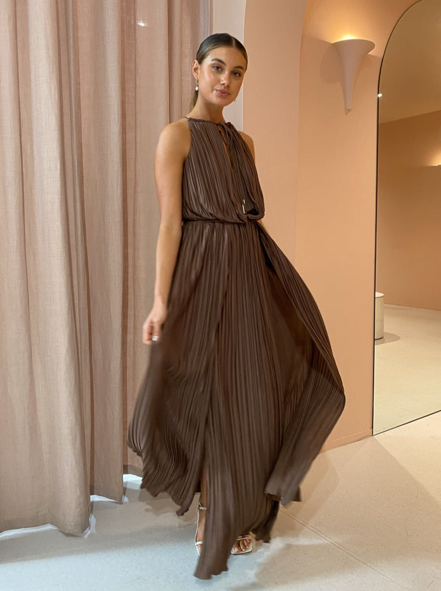 Significant Other Adeline Dress in Chocolate  Coco & Lola