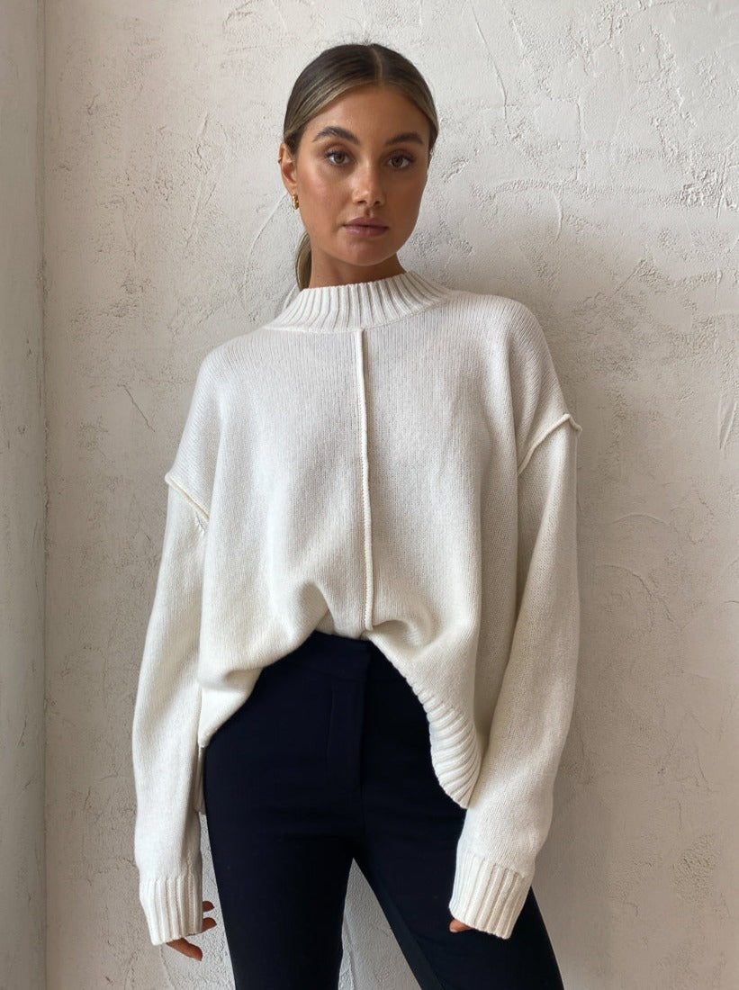 Viktoria good & Woods sweater size 1 cream