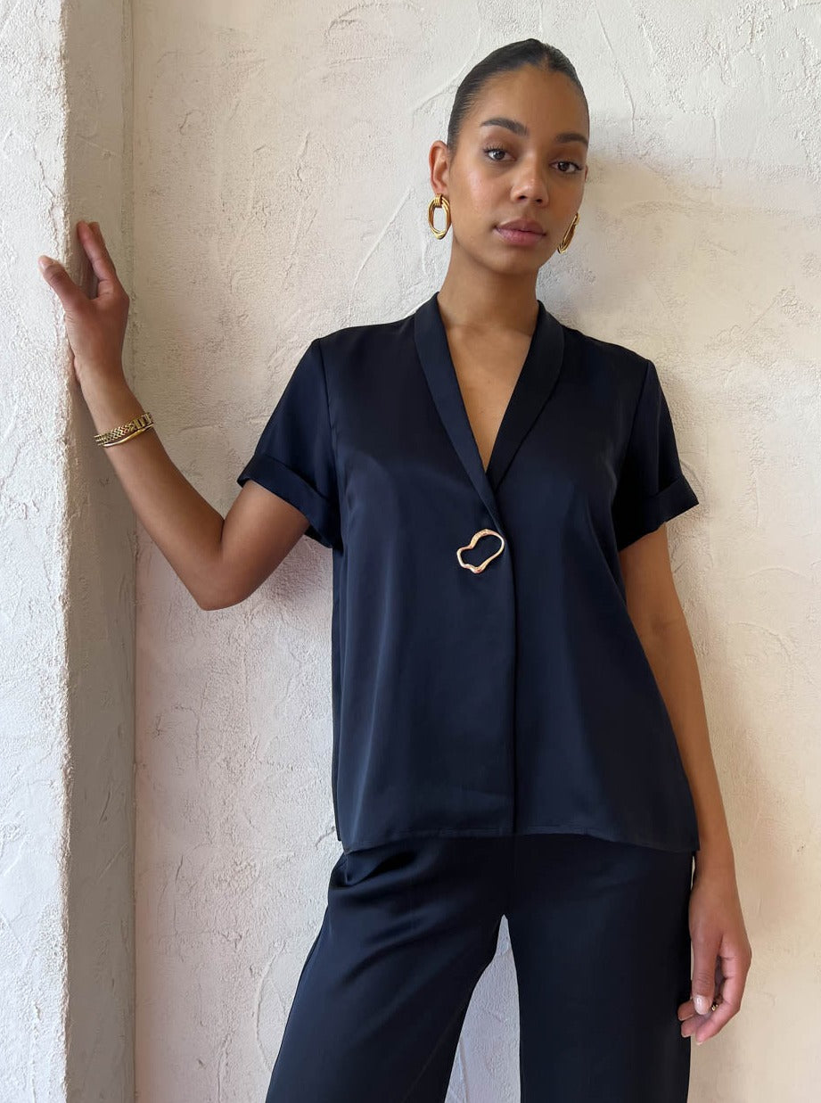 Viktoria & Woods Hepburn Shirt - Black