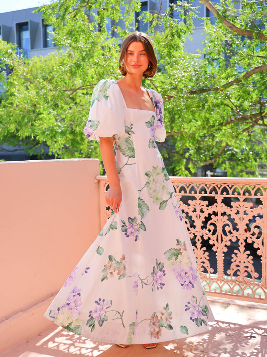 By Nicola S/S Into The Woods Maxi Dress in Garden Party