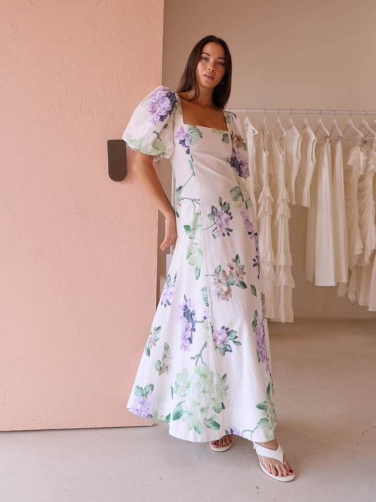 By Nicola S/S Into The Woods Maxi Dress in Garden Party