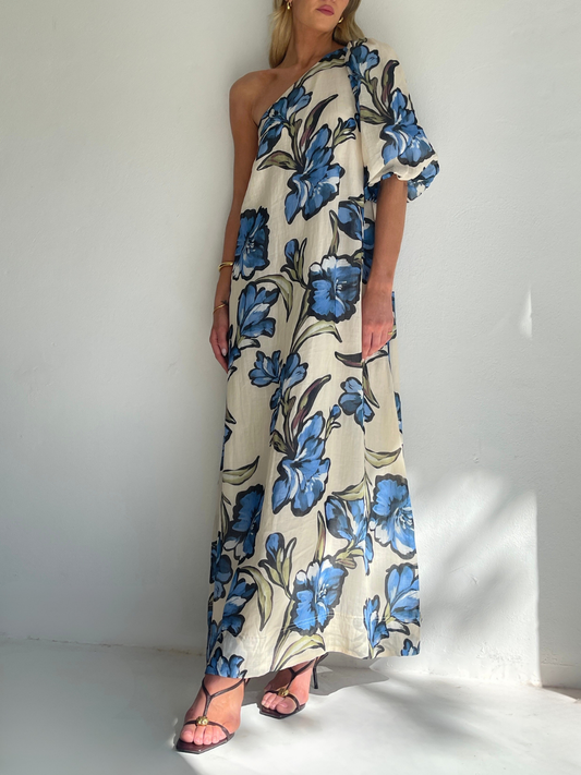 By Nicola Astrid Maxi Dress in Waikiki Floral