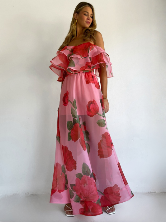 Now. Coco Raspberry By Nicola Sibella Top in Raspberry Bloom – Coco & Lola