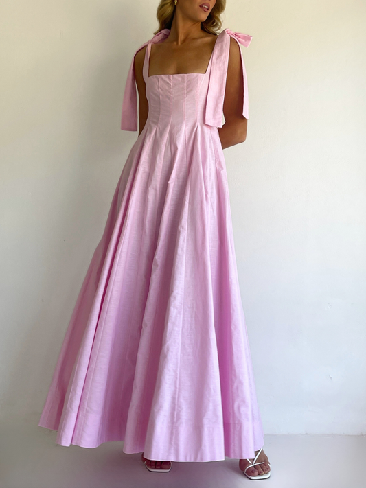 By Nicola Sienna Maxi Dress in Powder Pink