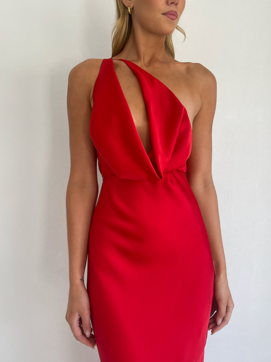 by nicola burgundy dress coco and lola Exclusively available to shop now