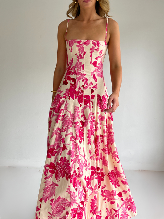 By Nicola Camille Maxi Dress in Potpourri