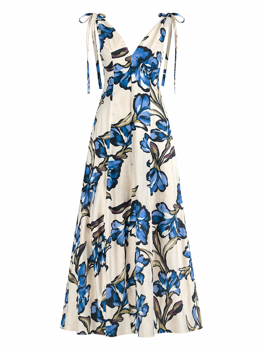 By Nicola Adeline Maxi Dress in Waikiki Floral