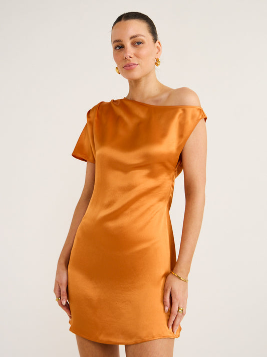Anna Quan Avery Dress in Kumquat