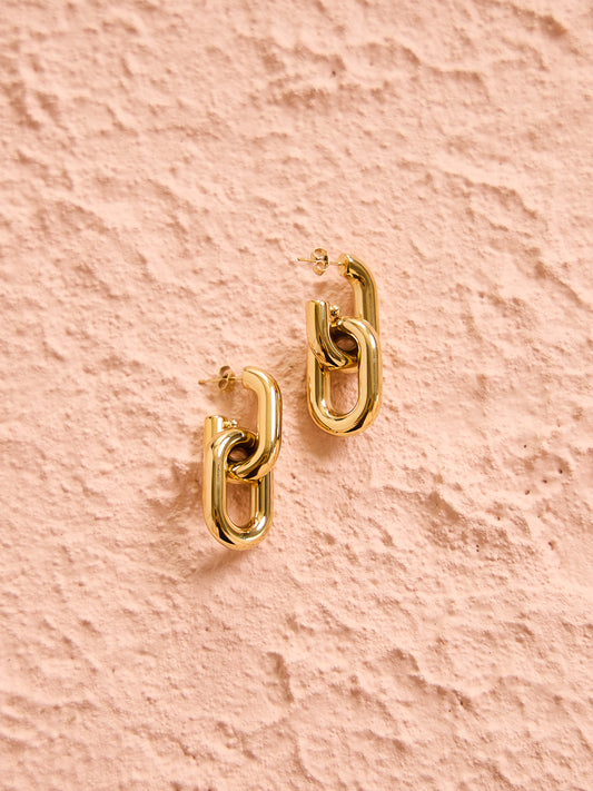 Arms of Eve Phoenix Earrings in Gold