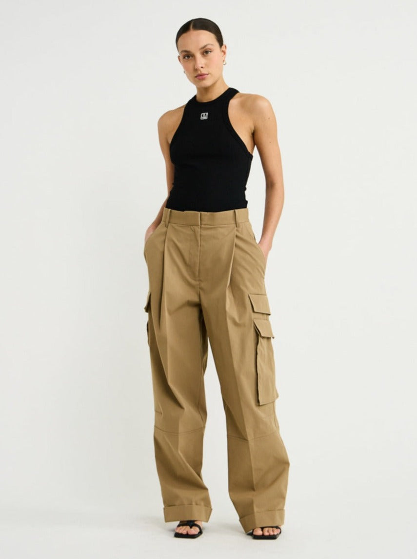 Camilla and Marc Collins Cargo Pant in Camel – Coco & Lola