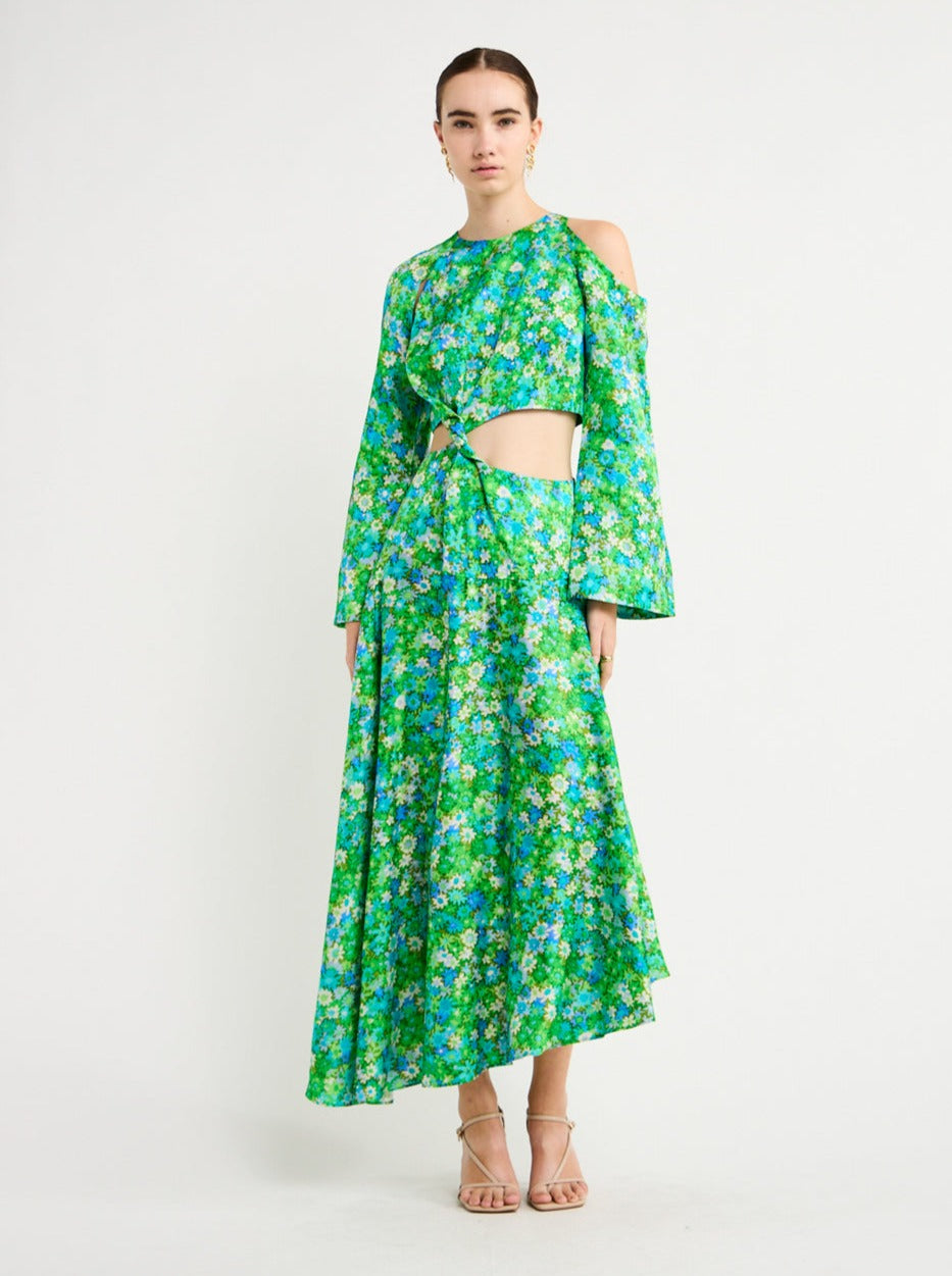 Cut out 2025 midi dress
