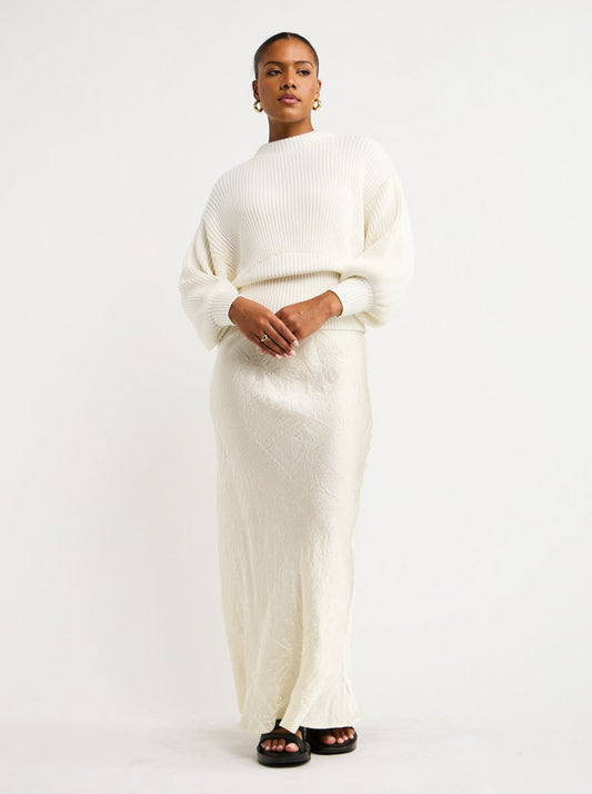 Kinney Mara Skirt in Cream