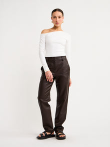Elka Collective Bri Pant in Chocolate