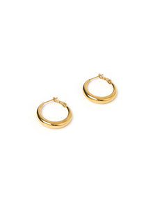 Arms of Eve Riley Gold Hoop Earrings