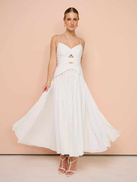 Acler Marley Maxi Dress in Ivory