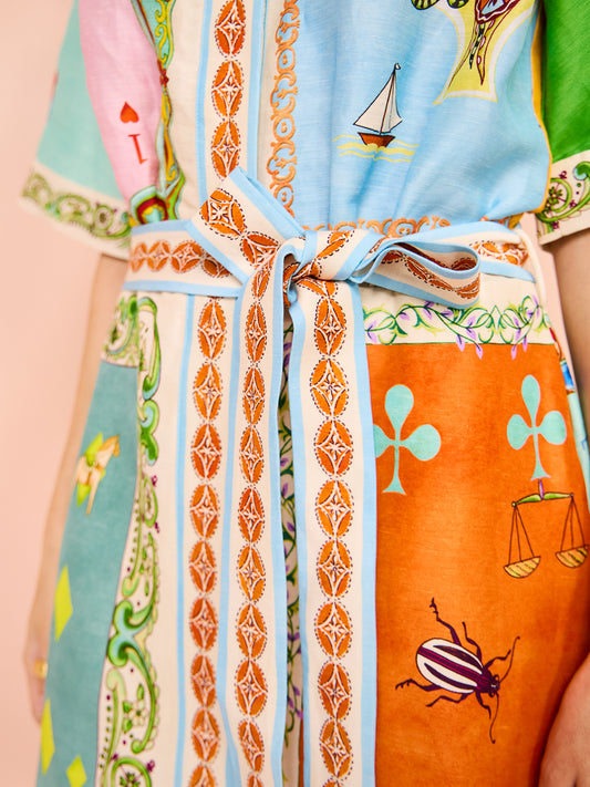 Alemais Rummy Mini Dress in Multi