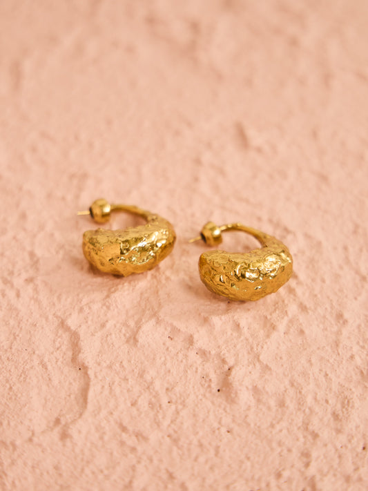 Alemais Luna Dropped Earrings in Gold