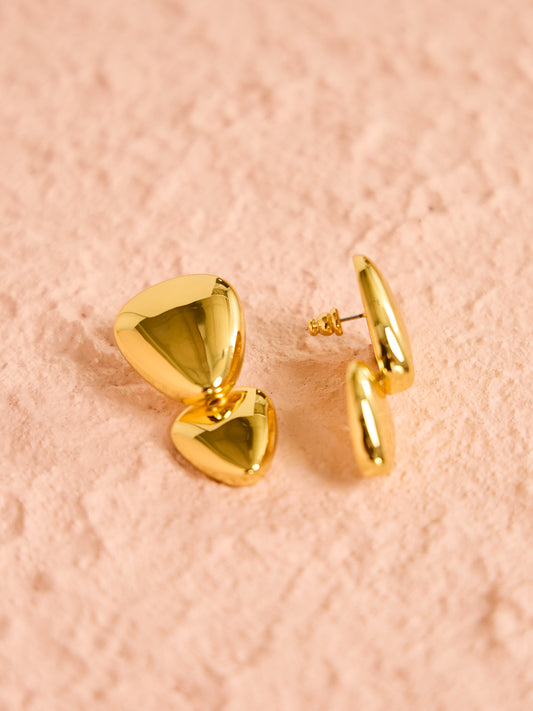 Amber Sceats Seychelles Earrings in Gold