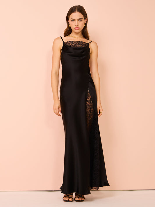Anna Quan Elena Dress in Ink Black Lace Coco & Lola Anna Quan Elena Dress in Ink Black Lace Coco & Lola