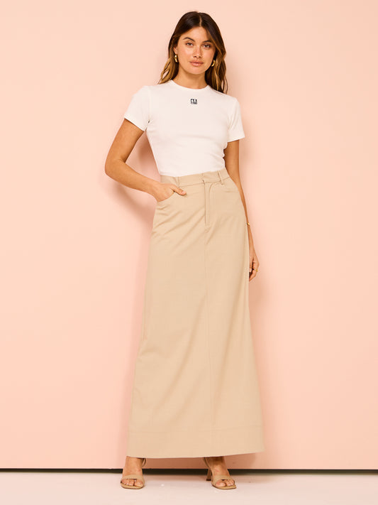 By Nicola Bambi Skirt in Beige