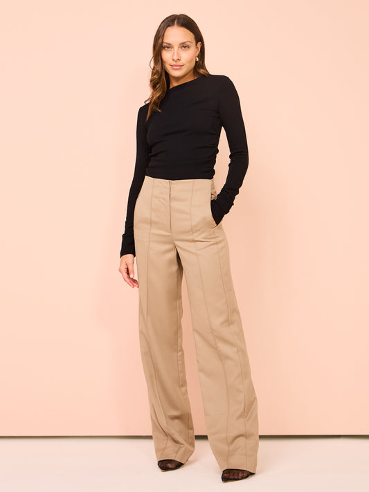 Friends with Frank The Simone Trouser in Khaki