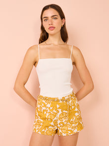 Hansen & Gretel Koda Short in Spice Paisley