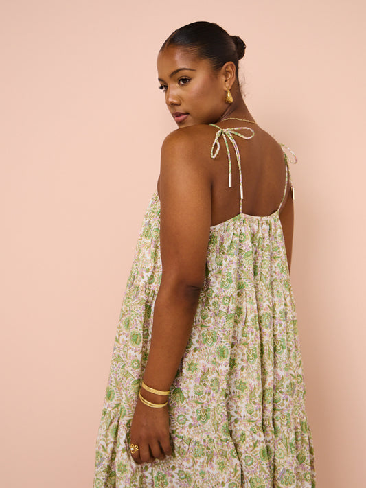 Kinney Sunday Billow Dress in Flora Bloom