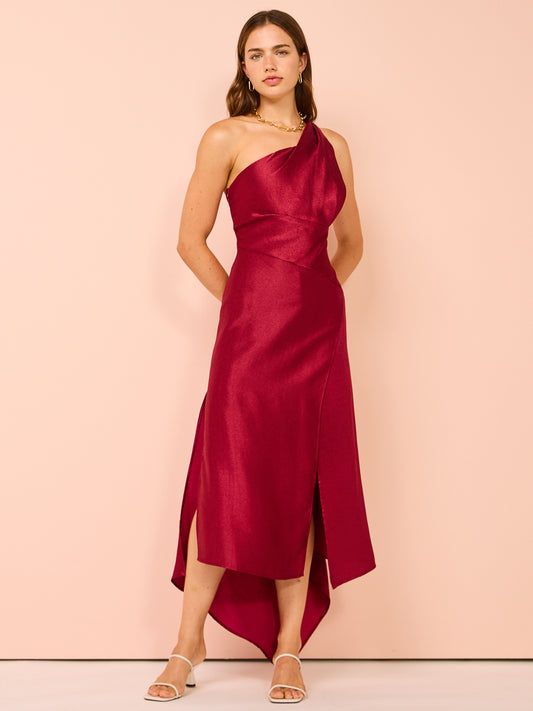 One Fell Swoop Matilda Dress in Garnet – Coco Lola