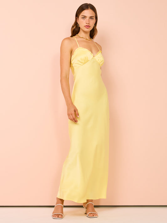 Ownley Carmen Maxi Dress in Butter Coco & Lola Ownley Carmen Maxi Dress in Butter Coco & Lola
