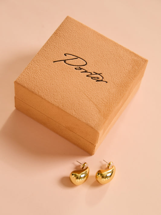 Porter Baby Blob Earrings in Gold