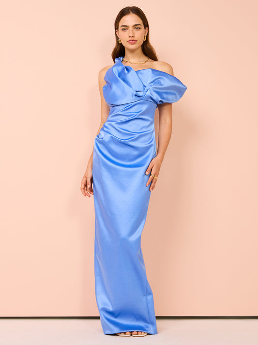 Rachel Gilbert Larna Gown in Cornflower Coco & Lola Rachel Gilbert Larna Gown in Cornflower Coco & Lola