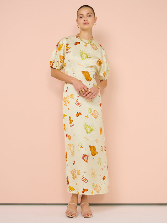 Roame Alma Dress in Fortuna