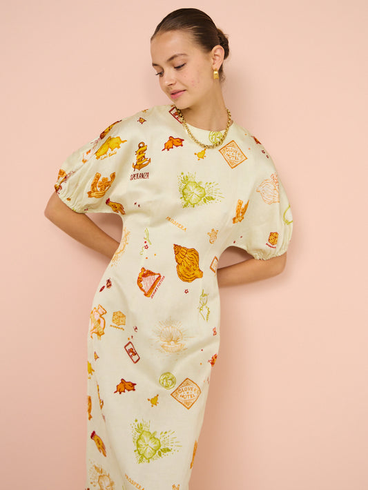 Roame Alma Dress in Fortuna