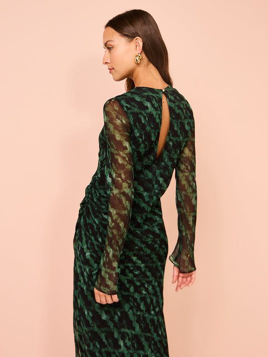 Shona Joy Remi Gathered Maxi Dress in Rosemary/Black Coco & Lola Shona Joy Remi Gathered Maxi Dress in Rosemary/Black Coco & Lola
