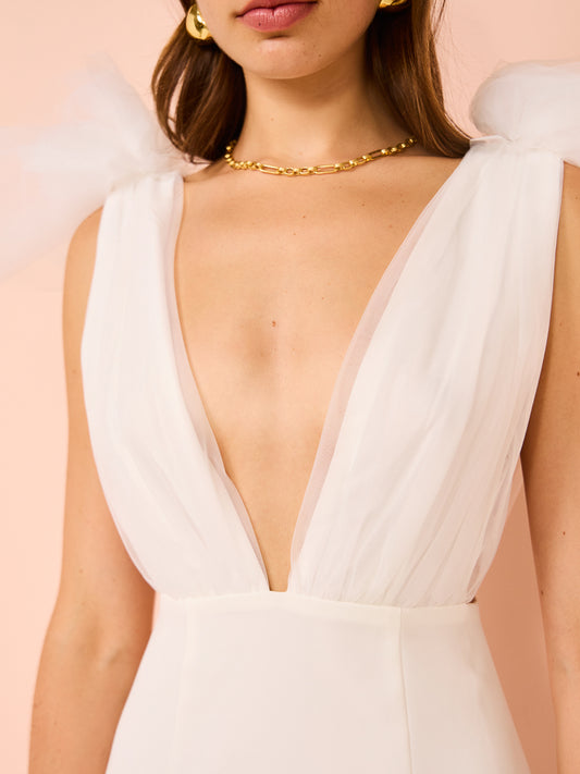 Sonya Como Mini Dresss in White