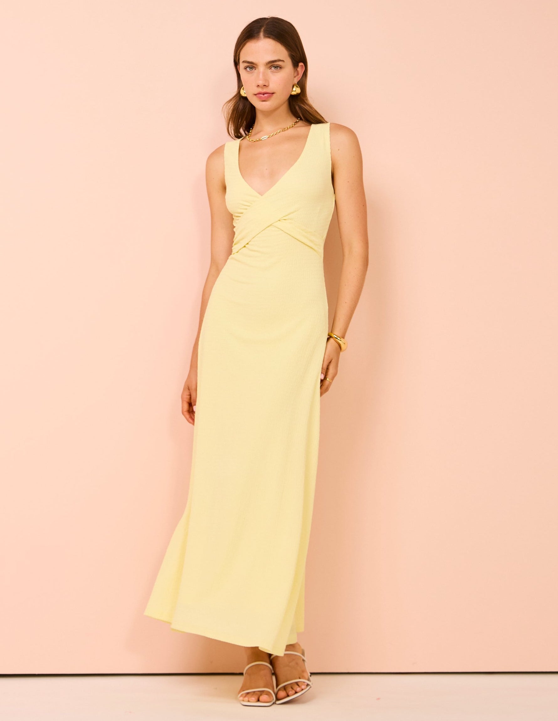 SOVERE RUA DRESS - LEMONADE