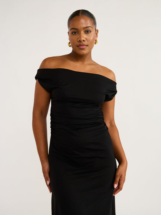 Dominique Healy Vera Maxi Dress in Black