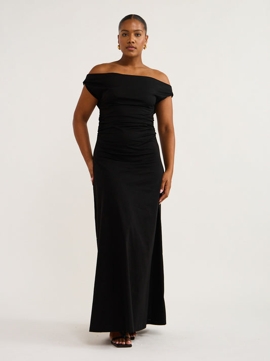 Dominique Healy Vera Maxi Dress in Black