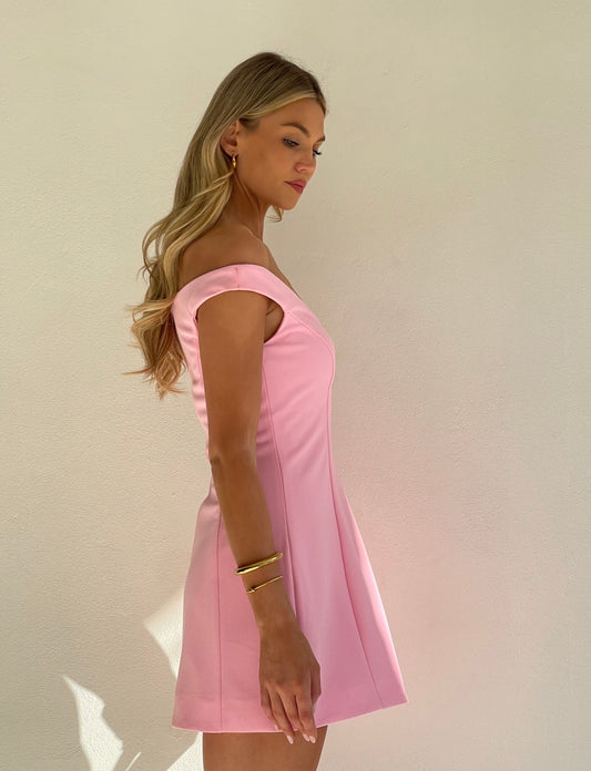 Arley Angelina Mini Dress in Pink
