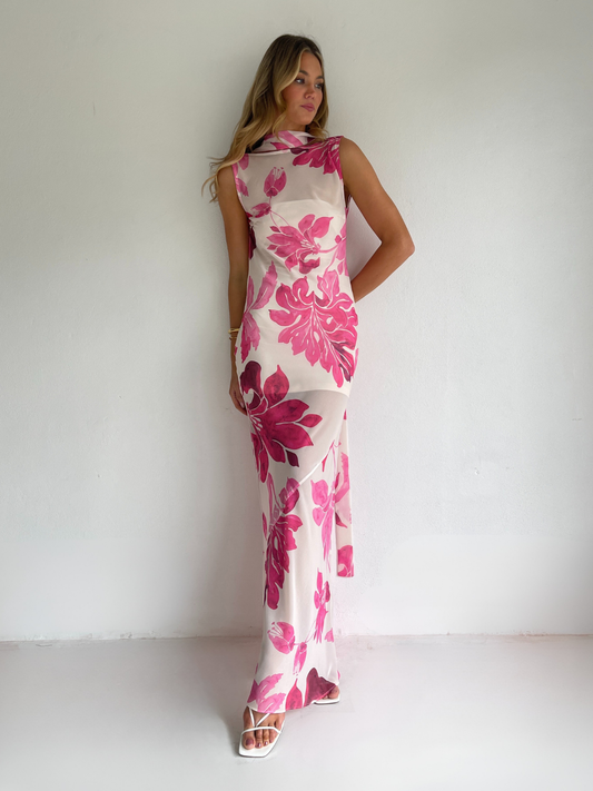 By Nicola Juno Maxi Dress in Potpourri