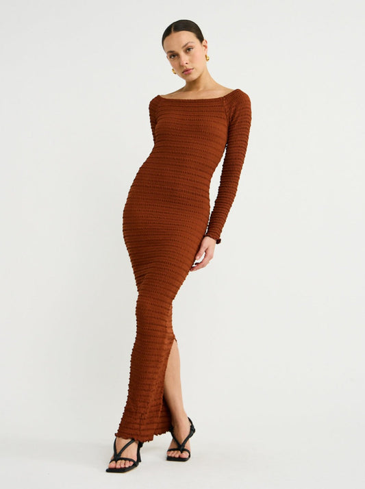 Lidee Coco Gown in Terracotta