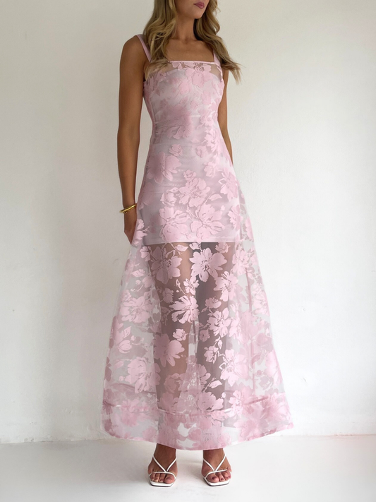 By Nicola Goldie Maxi Dress in Marshmallow