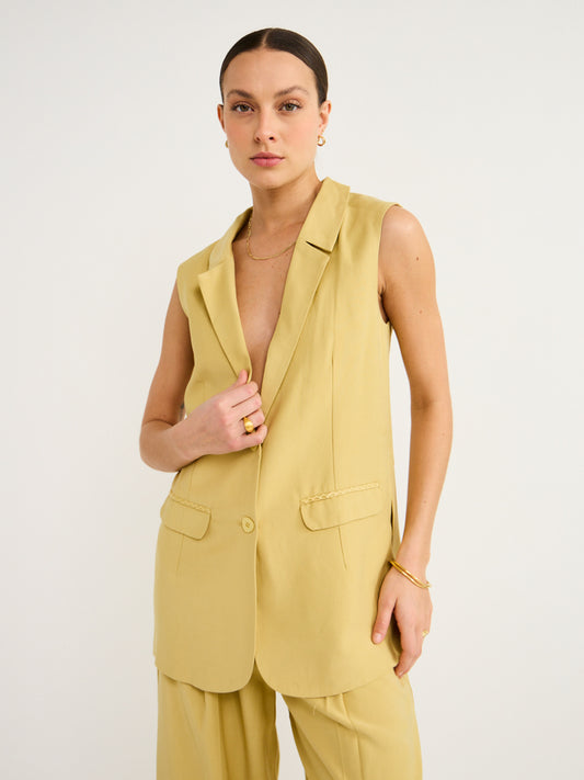 Mon Renn Tidal Vest in Wheat